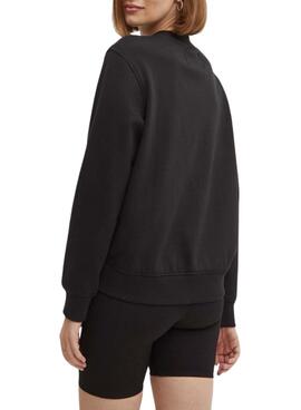 Sweatshirt Calvin Klein Jeans Outlined schwarz für Damen