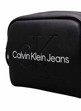 Tasche Calvin Klein Jeans Sculpted Camera Schwarz für Frauen.