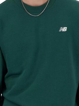 Pullover New Balance Essentials Grün für Herren