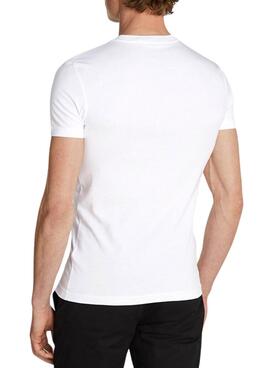 T-Shirt Calvin Klein Outline weiß für Männer