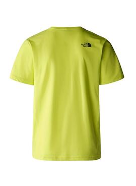 T-Shirt The North Face Easy gelb für Männer