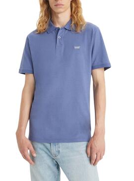 Polo Levis Housemark blau Vintage für Herren