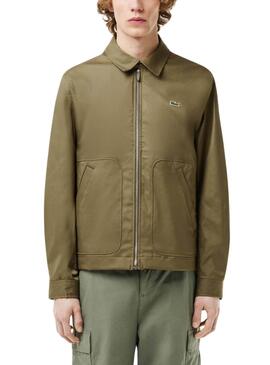 Jacke Lacoste BH7198 Grün für Männer