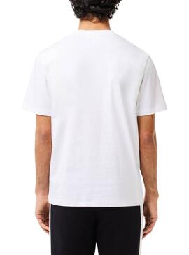 T-shirt Lacoste TH7411 Weiß für Männer