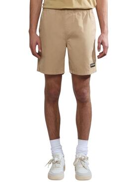 Herren- und Damenhemd Napapijri Boyd Beige