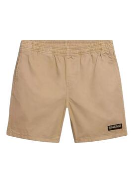 Herren- und Damenhemd Napapijri Boyd Beige