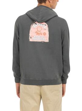 Sweatshirt Der Octopus Sealovers grau für Männer