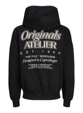 Sweatshirt Jack and Jones Brooklyn Schwarz für Männer