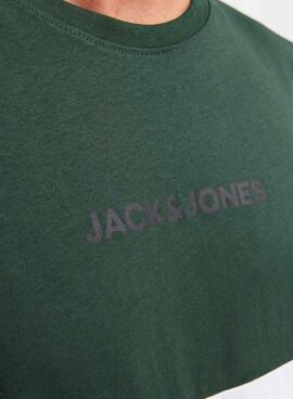 T-Shirt Jack and Jones Jereid in Grün für Männer