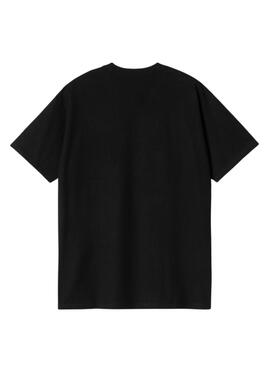 T-Shirt Carhartt Amour Pocket schwarz für Männer