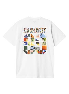 T-shirt Carhartt Machine weiß für Herren