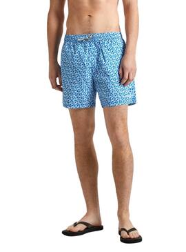 Badehose Pepe Jeans Print Blau für Herren