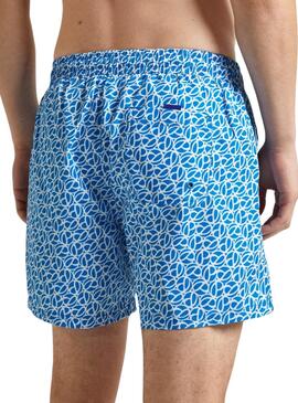 Badehose Pepe Jeans Print Blau für Herren