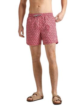 Badehose Pepe Jeans Print Rot für Herren