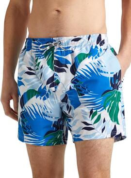 Badehose Pepe Jeans Leaf Blau für Herren