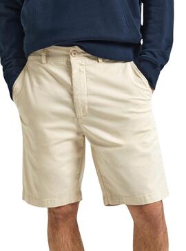 Shorts Pepe Jeans Regular Beige für Herren