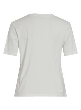 T-shirt Vila Visybil weiß für Frauen