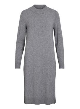 Kleid Vila Viril in Grau für Frauen.