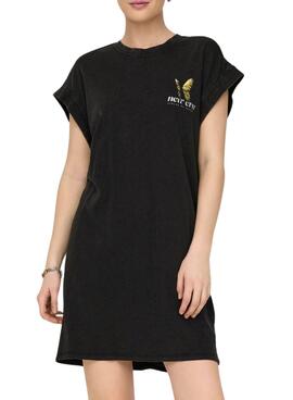 Kleid Only Lucy schwarz für Frauen