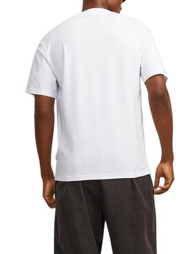 T-Shirt Jack and Jones Jorsequioia weiß für Männer