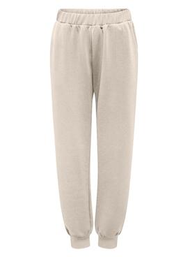 Hose Jogger Only Lalina in Beige für Frauen.