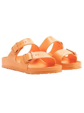 Birkenstock Arizona Sandalen schmal geschnitten orange für Damen