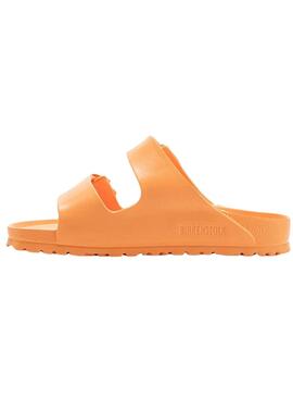 Birkenstock Arizona Sandalen schmal geschnitten orange für Damen