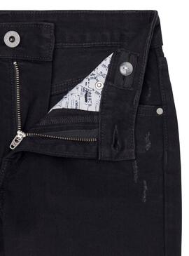 Rock Pepe Jeans A-Linie in Schwarz für Mädchen