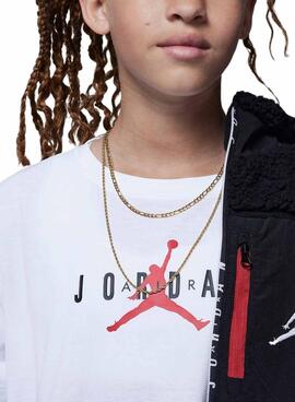 T-shirt Jordan Jumpman weiß für Mädchen