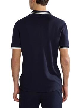 Polo Napapijri Macas in Marineblau für Herren