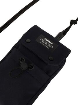 Handytasche Ecoalf Pepita Marineblau für Männer und Frauen.