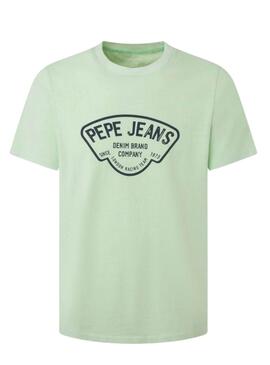 T-Shirt Pepe Jeans Cherry Grün für Herren.