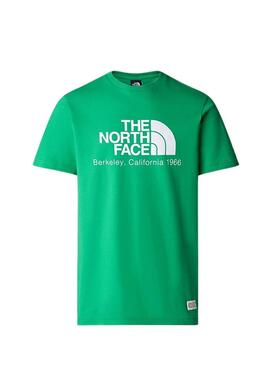 T-Shirt The North Face Berkeley Grün für Herren