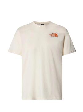 T-Shirt The North Face Graphic Weiß für Herren