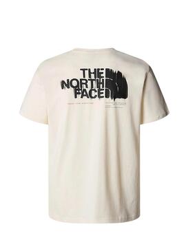 T-Shirt The North Face Graphic Weiß für Herren