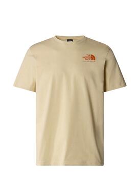 T-Shirt The North Face Graphic Beige für Herren