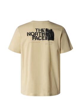 T-Shirt The North Face Graphic Beige für Herren