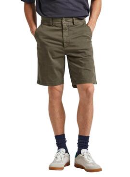 Pepe Jeans Shorts Regular Grün für Herren.