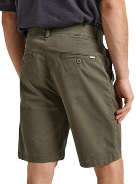 Pepe Jeans Shorts Regular Grün für Herren.