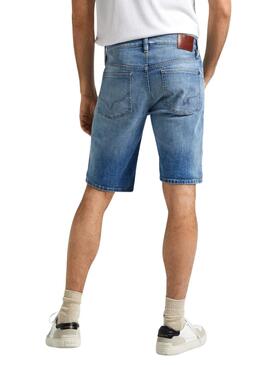 Shorts Pepe Jeans Slim Blau für Herren