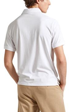 Poloshirt Pepe Jeans Harper Weiß für Herren