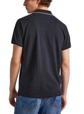 Poloshirt Pepe Jeans Hans Schwarz für Herren