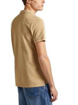 Polo Pepe Jeans New Oliver Beige für Herren