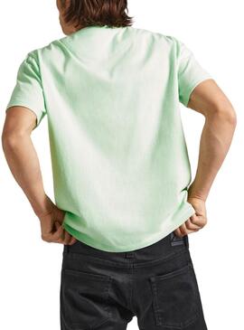 T-shirt Pepe Jeans Cedric Grün für Herren