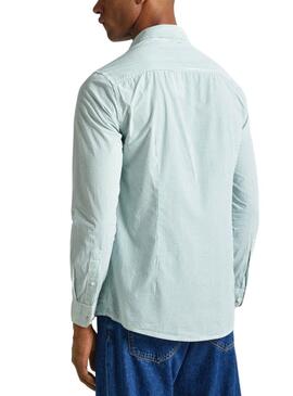 Hemd Pepe Jeans Peach Grün für Herren