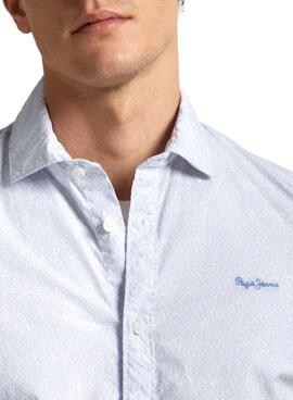 Hemd Pepe Jeans Pascal Blau für Herren