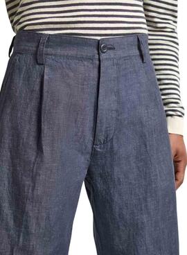 Hose Pepe Jeans Pleated Blau für Männer