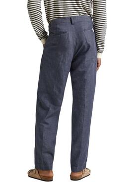 Hose Pepe Jeans Pleated Blau für Männer