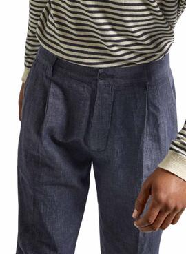 Hose Pepe Jeans Pleated Blau für Männer