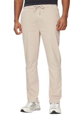 Hose Pepe Jeans Pull On Beige für Herren